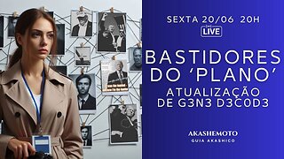 Bastidores do Plano - atualização do Eugenio | Live 20 jun 2025