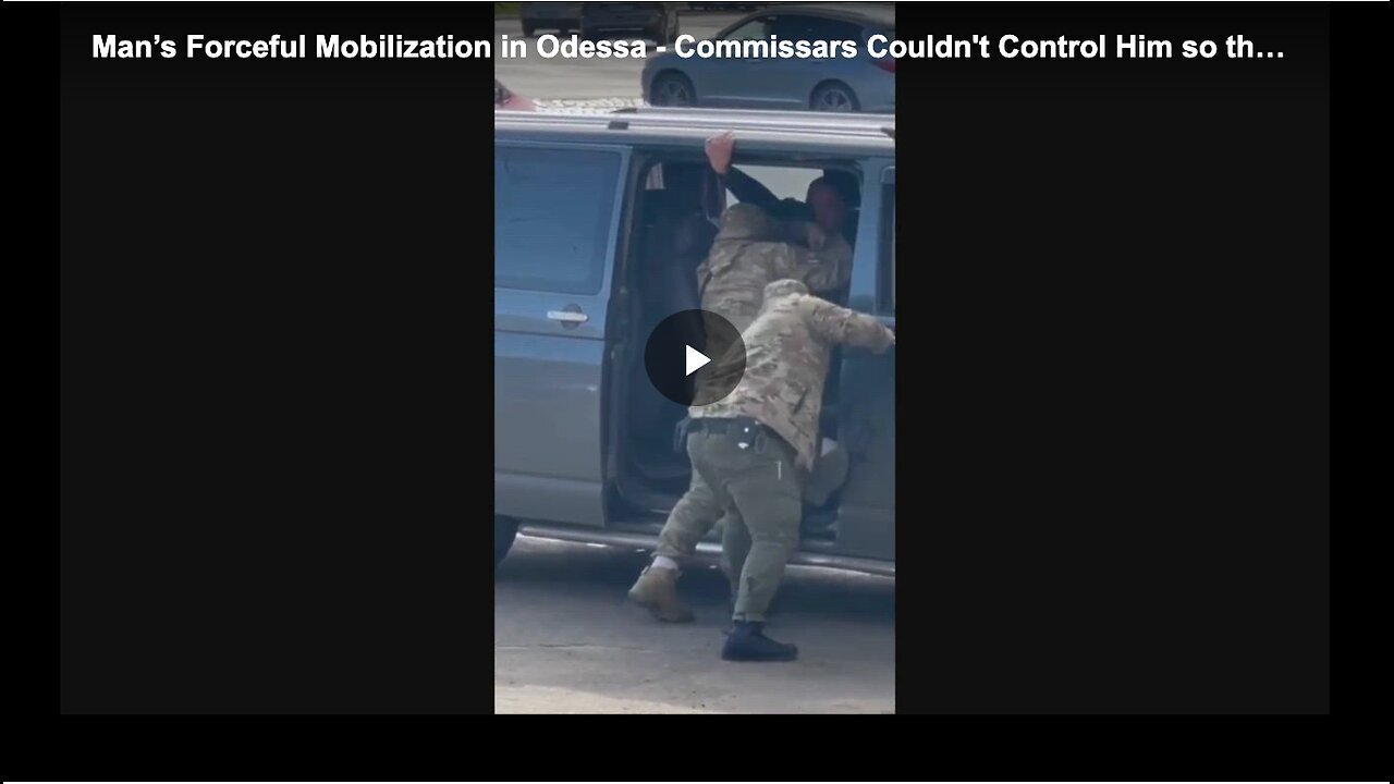 "Detaining Man in Odesa for Mandatory Service in Ukraine's Armed Forces"
