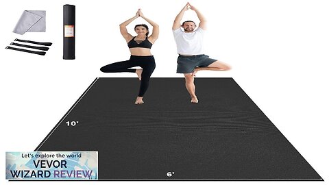 VEVOR Exercise Mat Non Slip High Density Premium Yoga Mat Exercise Yoga Review