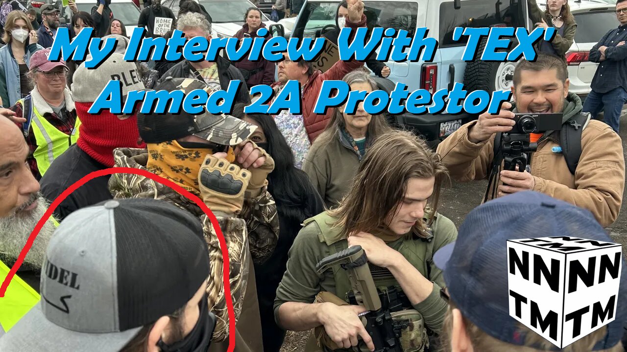 My Interview with 'Tex' Armed 2A Pro-ICE Protester