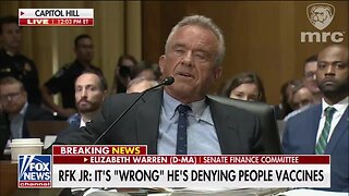 RFK Jr. Reminds a Screaming Elizabeth Warren that She’s Taken $855,000 from Big Pharma