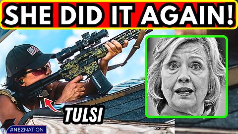She Did WHAT?! Tulsi Just Took Down the ENTIRE Intel Machine!