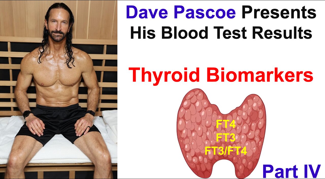 Dave Pascoe Presents His Blood Test Results: Thyroid Biomarkers