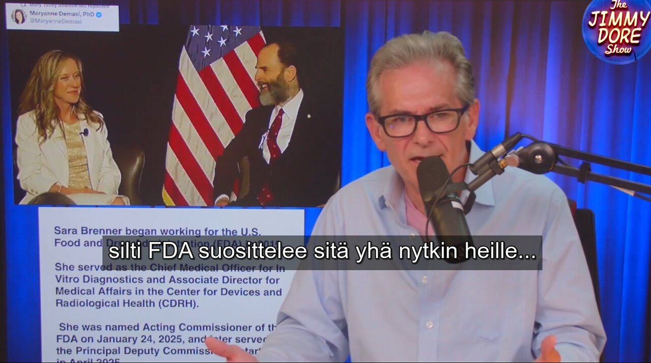 FDA:n virkailija ei halunnut ottaa koronarokotusta raskaana ollessaan (suom.)