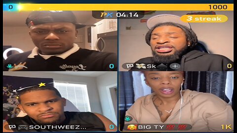 SK says he'll eat Big TY fart! SK, Big TY, SouthWeezy, MrFinnessin Team PK-