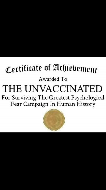 The "THEY LIVE" version of how they treated the UNVACCINATED. Never Forget!