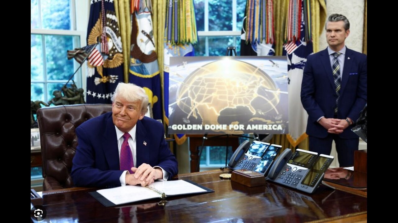 Trump Unveils ‘Golden Dome’ Missile Shield System to Protect American Homeland