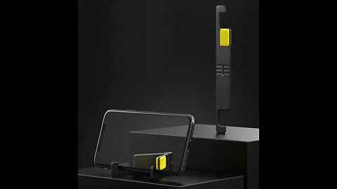 Portable And Mini Mobile Phone Holder, with Mini and Compact Design, 3 Levels of Supporting Angles