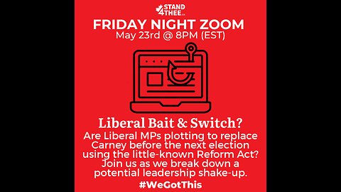 Stand4THEE Friday Zoom May 23rd - Bait and Switch