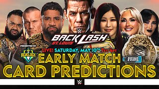 WWE Backlash 2025 - Match Card Predictions | Bevelock
