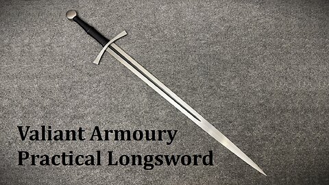 Test Cutting with the Valiant Armoury Practical Longsword