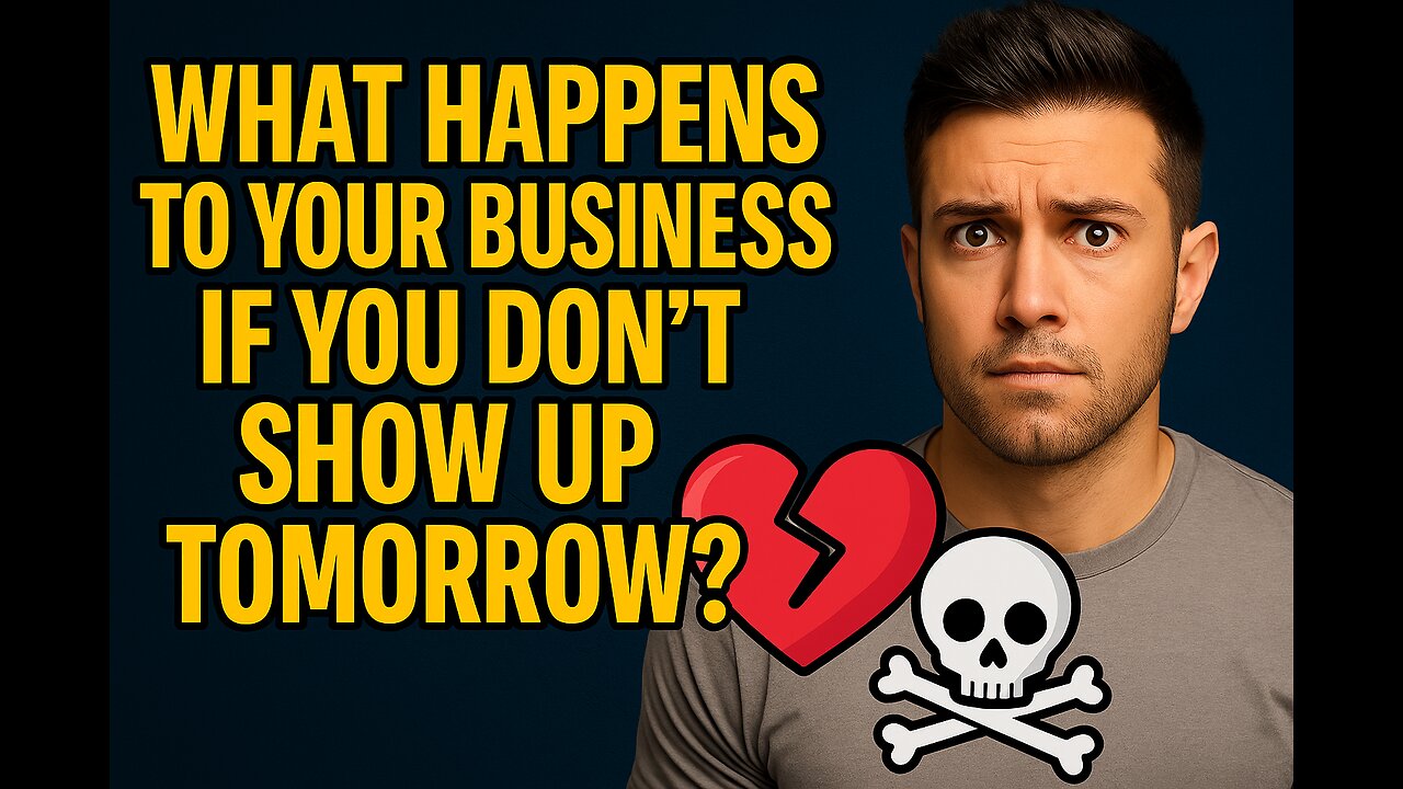 What Happens to Your Business If You Don’t Show Up Tomorrow?