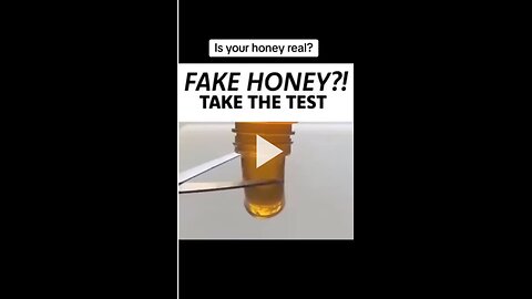 Fake honey