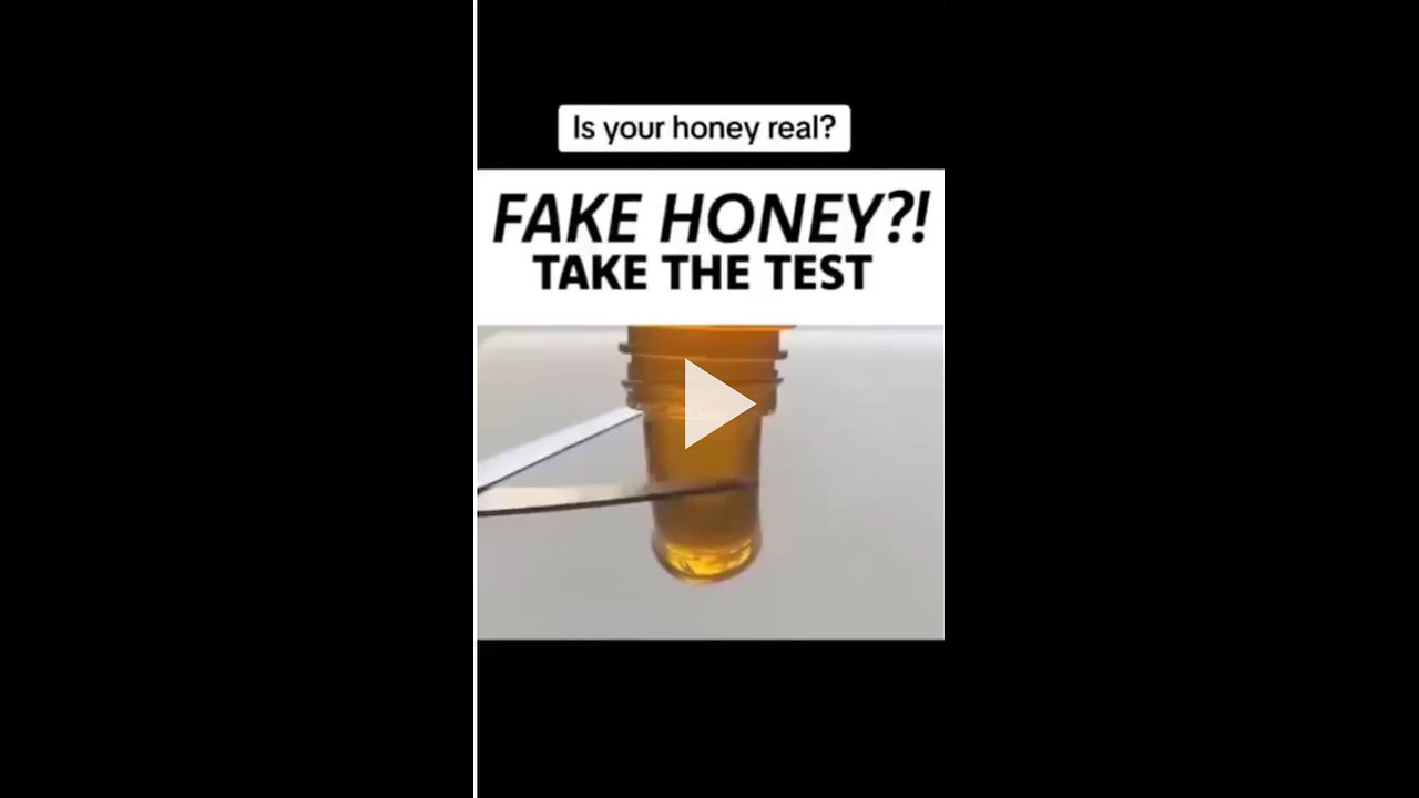 Fake honey