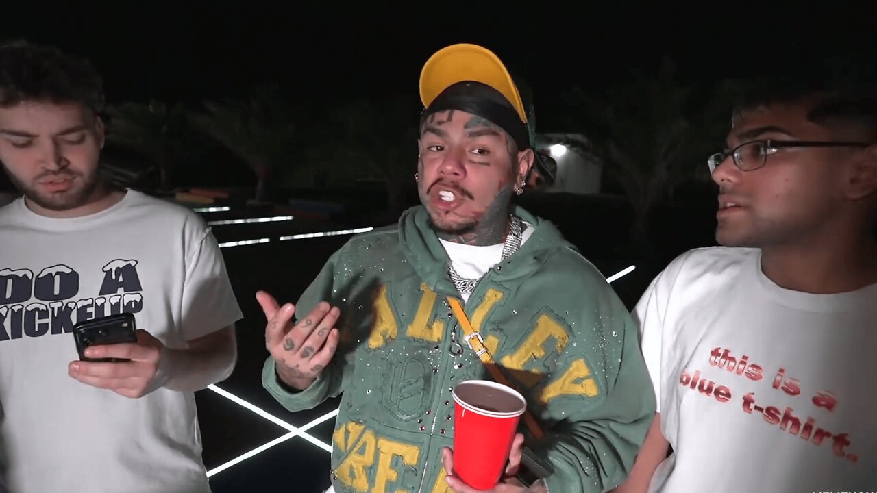 6ix9ine Says His Home Robbers Got Nothing Because the IRS Owns All His Money