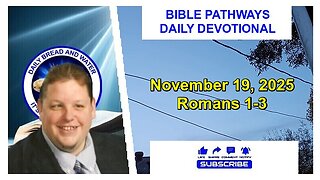 Bible Pathways Daily Devotional Nov 19, 2025