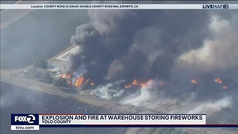 7 people unaccounted for following Yolo County fireworks facility explosion