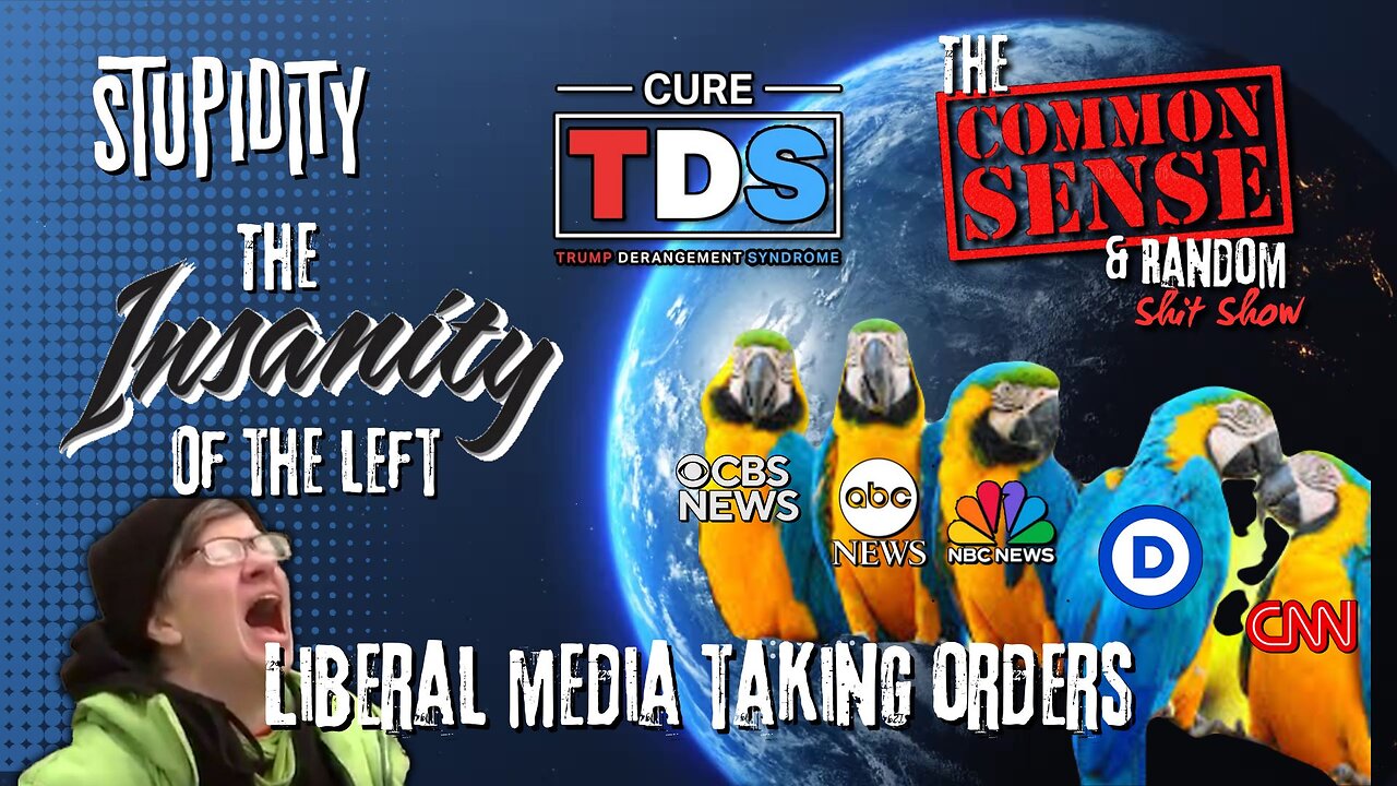 The Common Sense and Random Shit, Show (Insanity Will Never End... Liberal Media...)