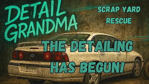 PT 2: Disaster Detail of Scrap Yard Car| Oh NO!!