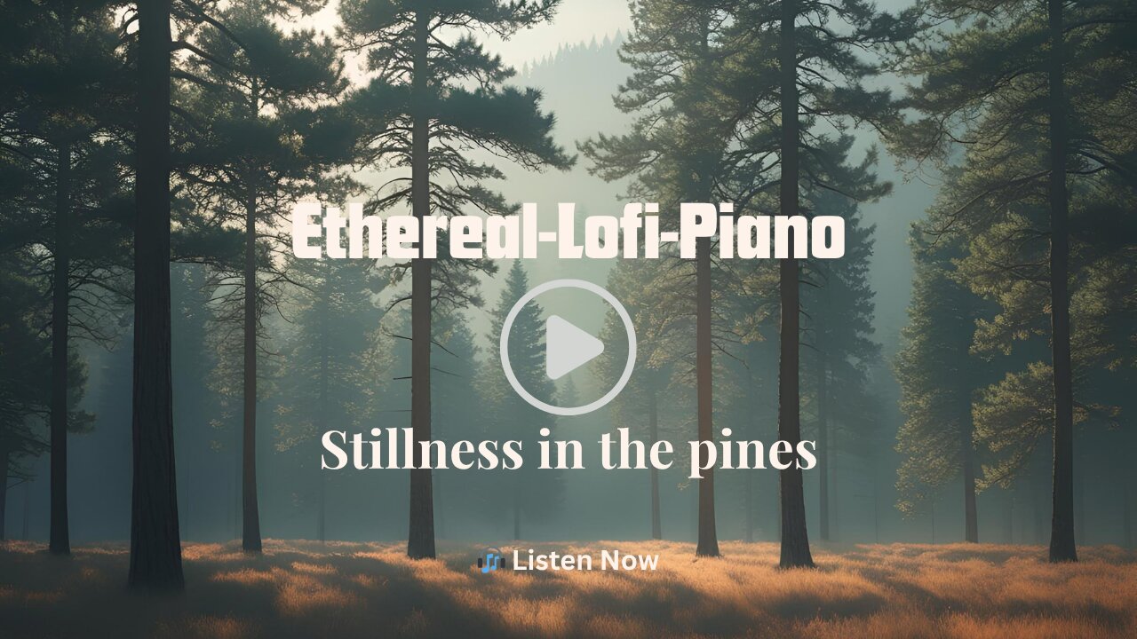 Stillness in the Pines – Lofi Piano with Calm Forest Energy