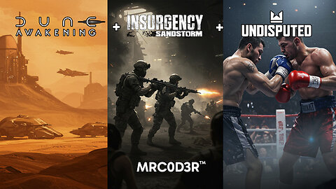 Dune Awakening, Insurgency: Sandstorm & Undisputed #gaming