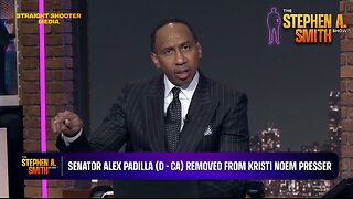 Stephen A. Smith GOES OFF On Dem Sen. Alex Padilla