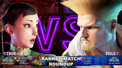 Kuya Kalbo SF6 Ranked Match Roundup. Chun Li Master Rank [Hori Fight Stick]