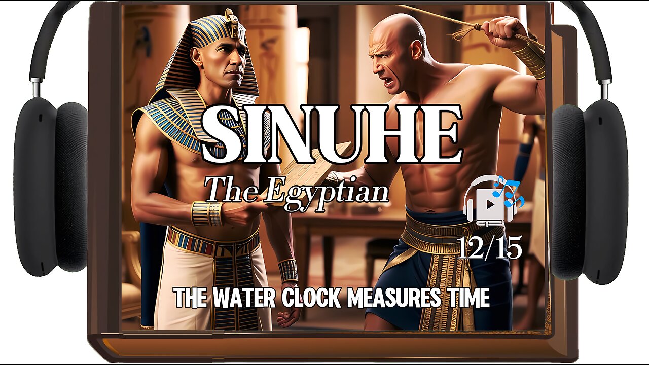 The Egyptian Sinuhe Audiobook | 🎧 Chapter 12: The Water Clock Measures Time
