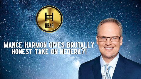 Mance Harmon Gives BRUTALLY HONEST Take On Hedera?! 