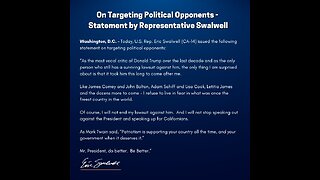 Rep. Eric Swalwell, (D-Calif.), infamous for sleeping with a Chinese spy, is under investigation