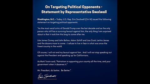 Rep. Eric Swalwell, (D-Calif.), infamous for sleeping with a Chinese spy, is under investigation