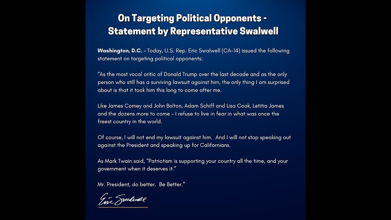 Rep. Eric Swalwell, (D-Calif.), infamous for sleeping with a Chinese spy, is under investigation