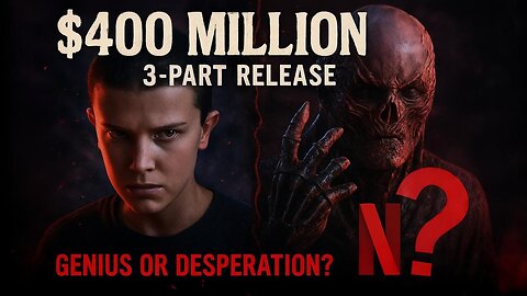 Netflix's $400 MILLION Gamble: Stranger Things Final Season Goes THREE-WAY (Desperation or Genius?)