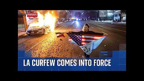 Los Angeles: Governor accuses Trump of authoritarianism
