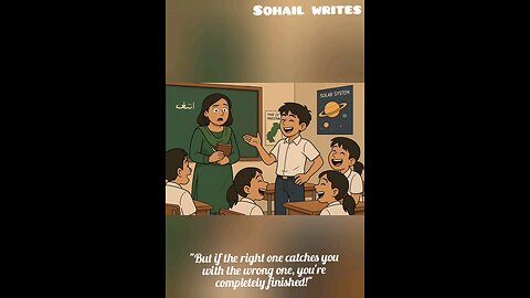 💥 Complete vs Finished – Shaadi Ka Logic! 😂 | Urdu Funny Classroom Joke English version