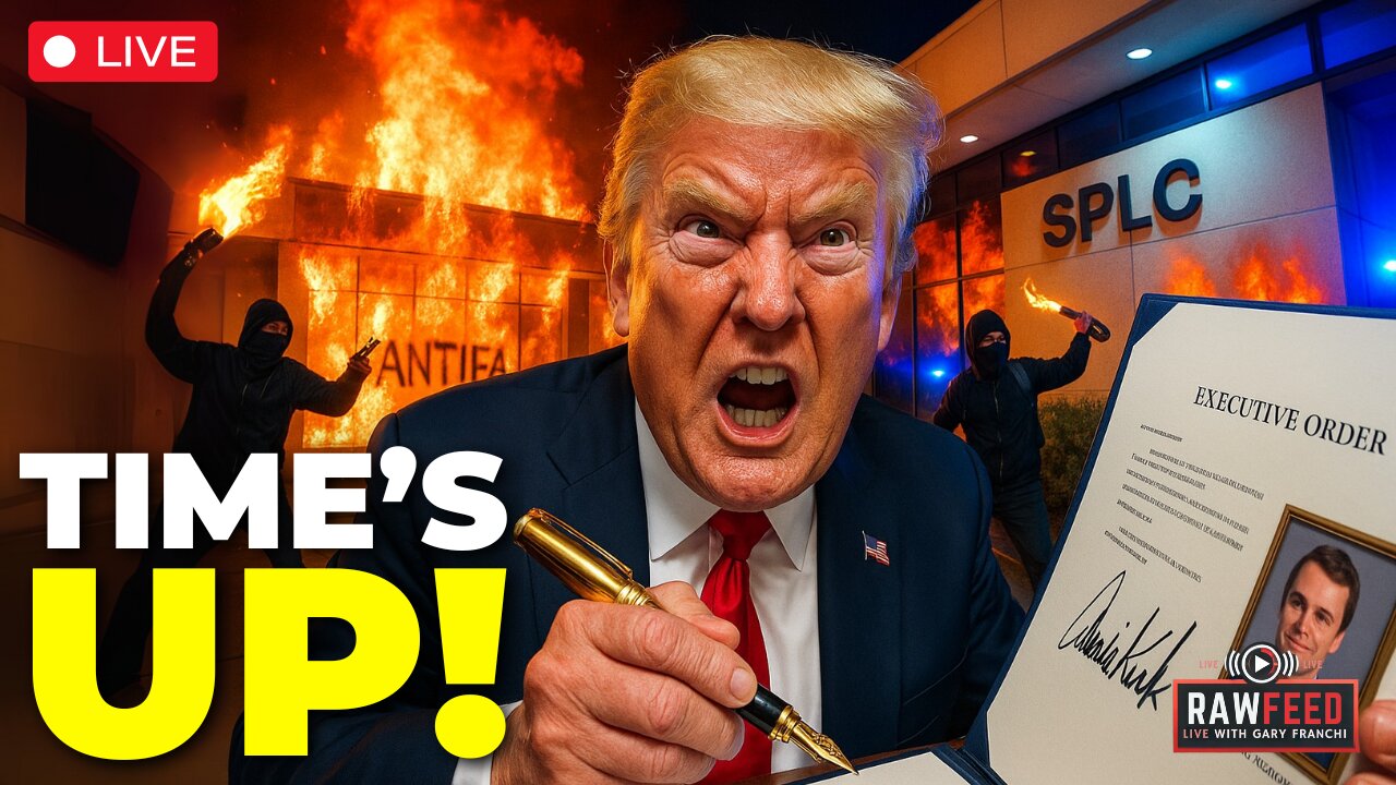 🚨LIVE: Trump & RFK Drop Medical Bombshell! SPLC-Antifa Exposed! Disney Dies! Kirk's Holy War!