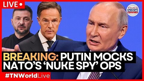 BREAKING LIVE: Putin Mocks NATO’s “Voyeur Ship” During Missile Test | Times Now World