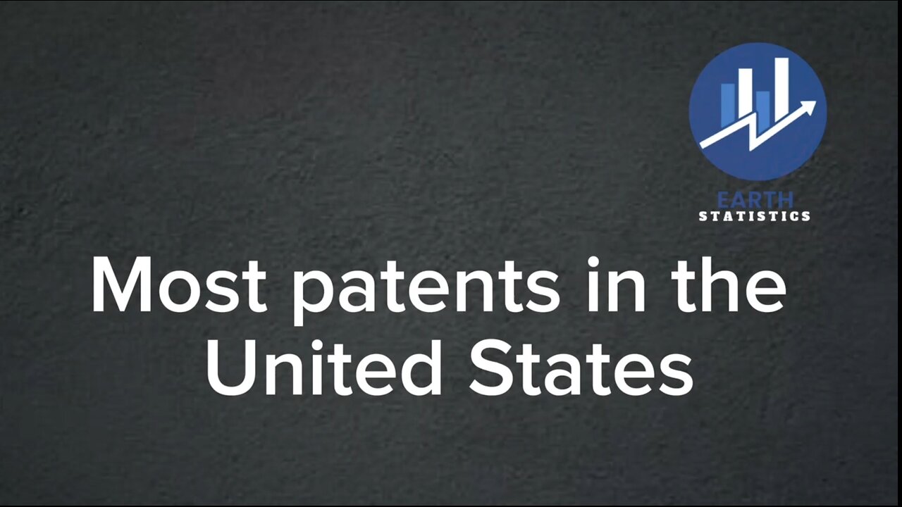 Most patents in the United States...