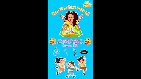 Play Pretend with Miss Sunshine! ☀️