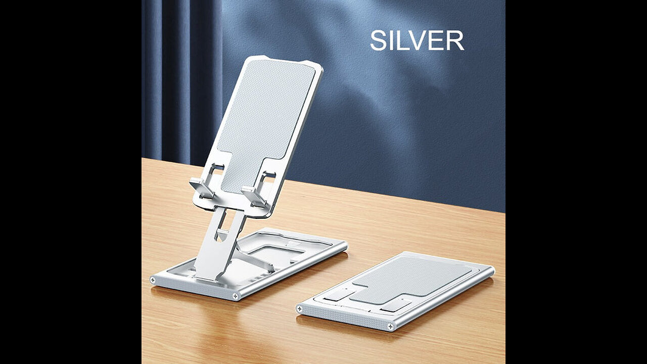 Portable & Foldable Phone_Tablet Stand with Adjustable Angle and Height