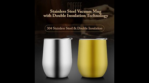 400ml Stainless Steel Vacuum Mug With Double Insulation Technology, Portable & Durable