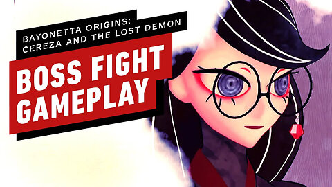 Bayonetta Origins - Cereza and the Lost Demon - Full Boss Fight Gameplay