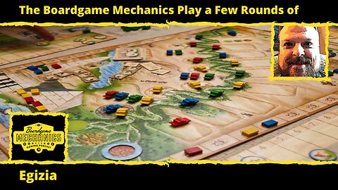 The Boardgame Mechanics Play a Few Rounds of Egizia