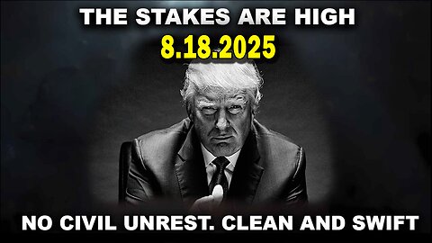 And We Know Urgent Emergency 8.18.25: "Trump Meeting With Putin Major Comms, The Stakes Are High"