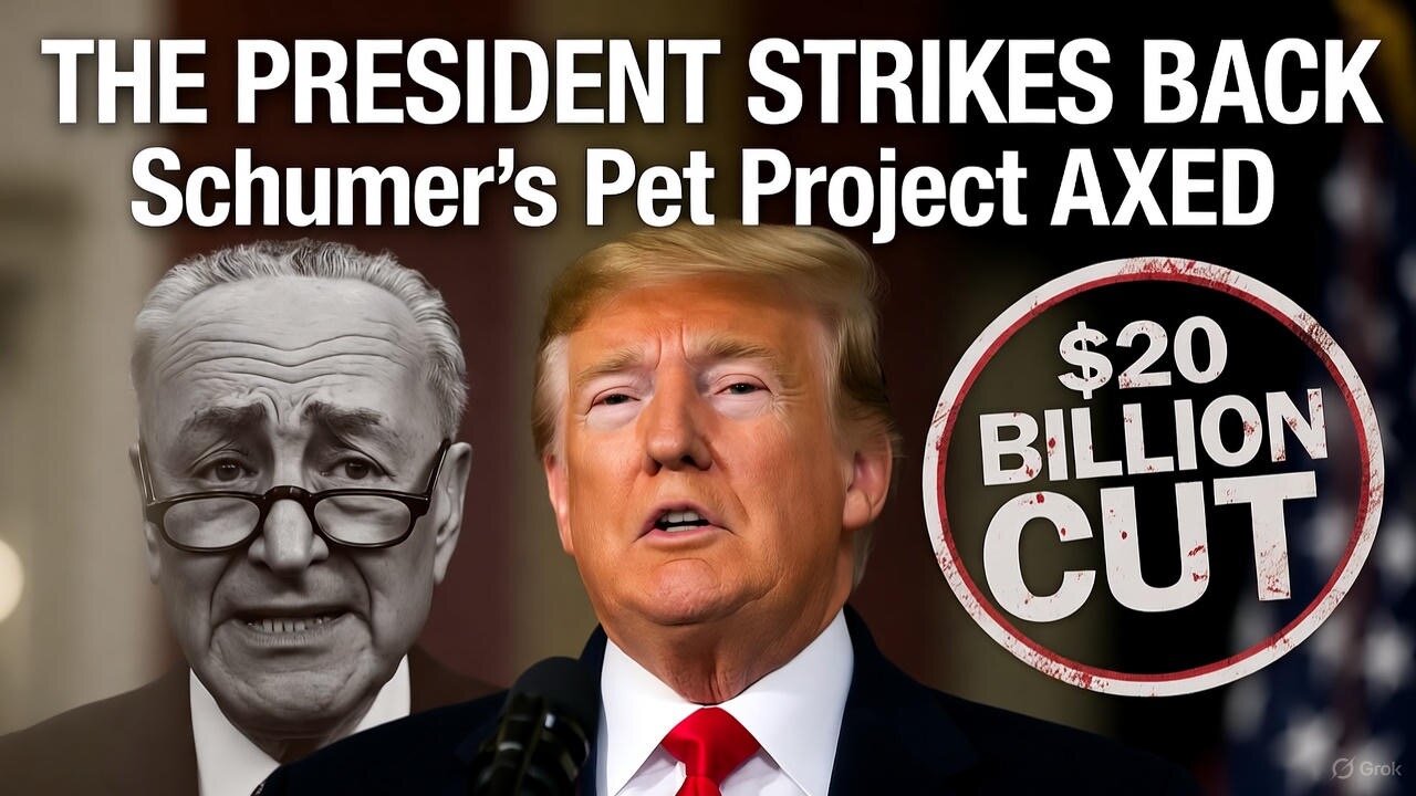 Executive Hammer: Trump Cuts Schumer's $20B Project, Exposes Obama Spy Operation