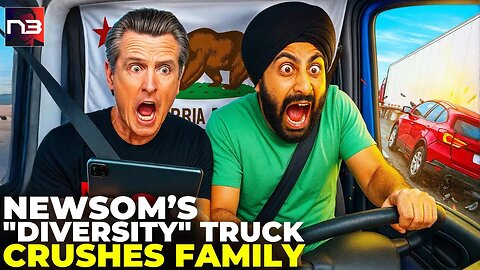 HORRIFIC VIDEO: Watch EXACT Moment CA-Licensed Illegal CRUSHES Family – Newsom Has BLOOD on Hands