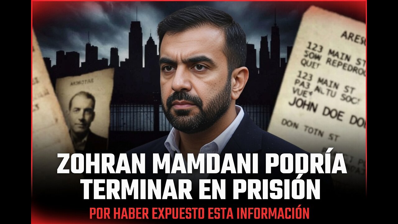 Noticias NCS - ZOHRAN MAMDANI podría terminar en prision por haber expuesto esta información