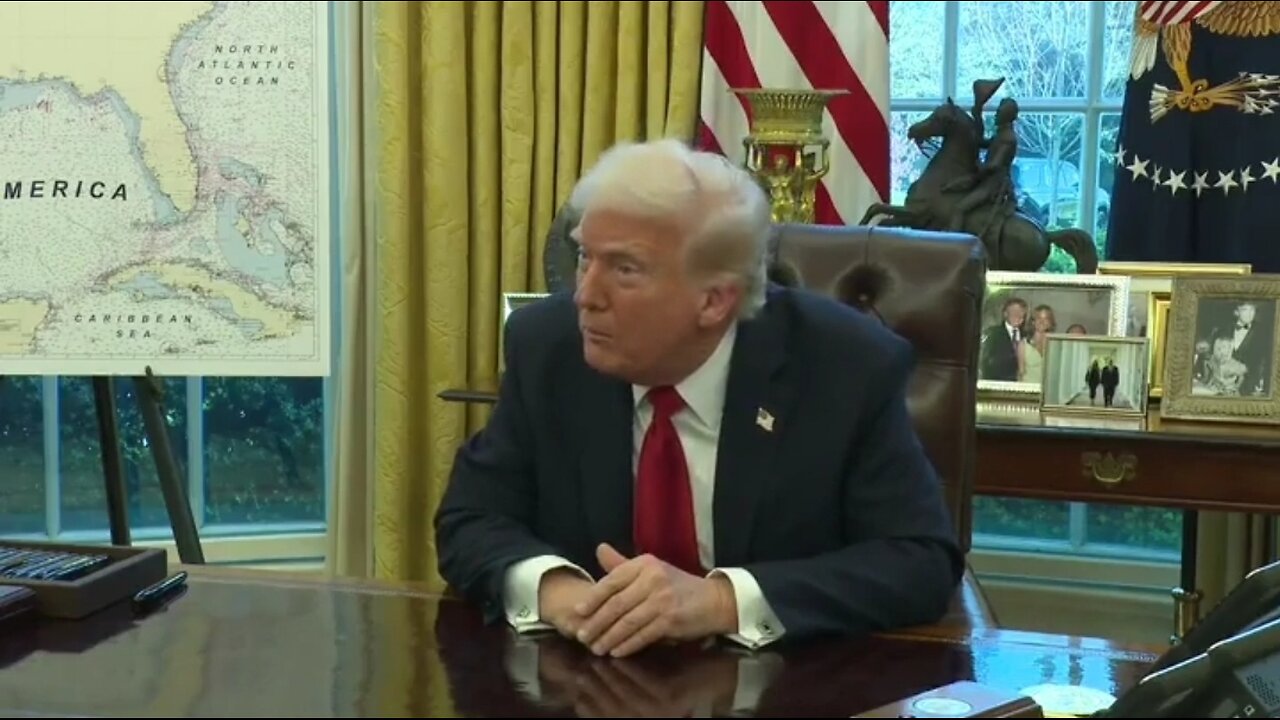 Trump Trolls Reporter For Wearing A Mask
