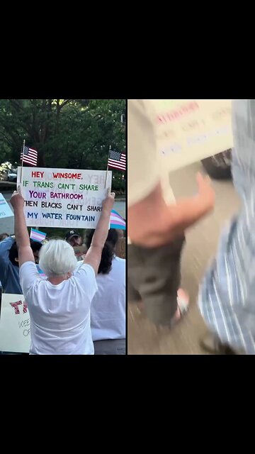 Shocking Protest Sign at Virginia School Board Meeting Sparks Outrage
