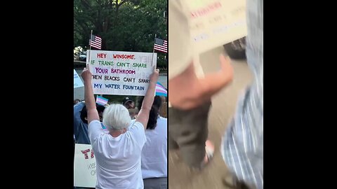 Shocking Protest Sign at Virginia School Board Meeting Sparks Outrage